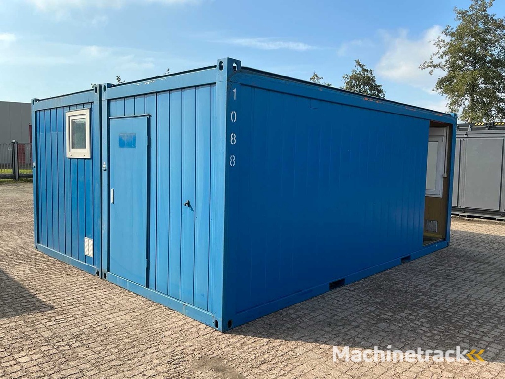 CTX Containex 20 ft Büroeinheit, angebaut (2x)