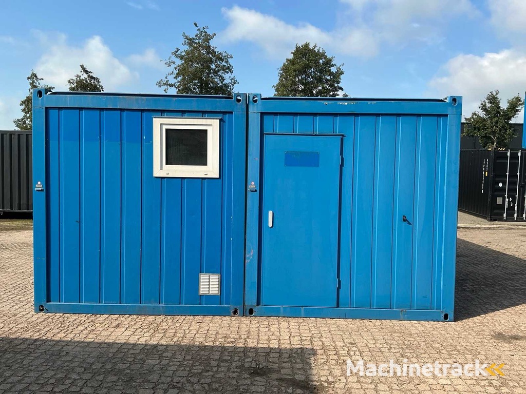 CTX Containex 20 ft Büroeinheit, angebaut (2x)