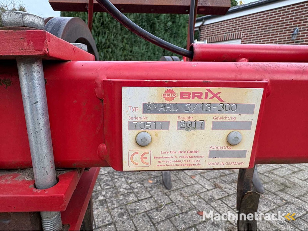 2017 Brix SMARD 3/13-300 Cultivator
