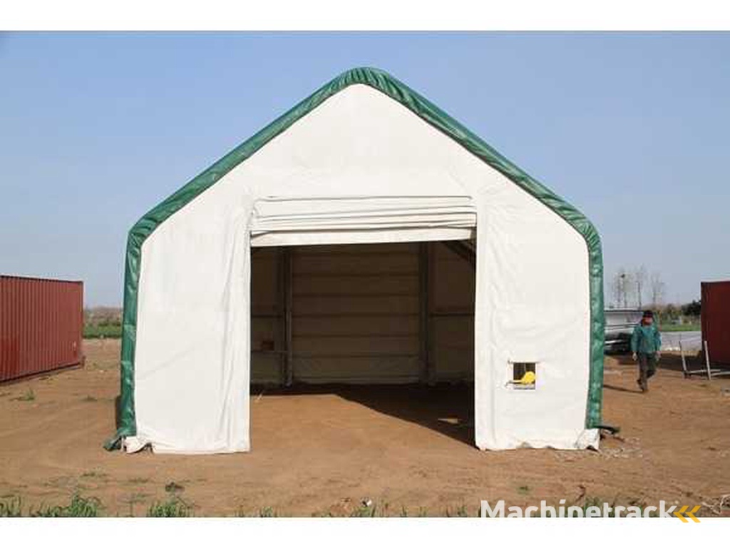 Field Garagetent / opslagshelter 9,76x6,10x4,88 meter / 20-32-16