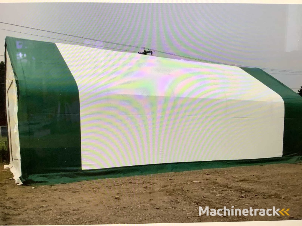 Field Garagetent / opslagshelter 9,76x6,10x4,88 meter / 20-32-16