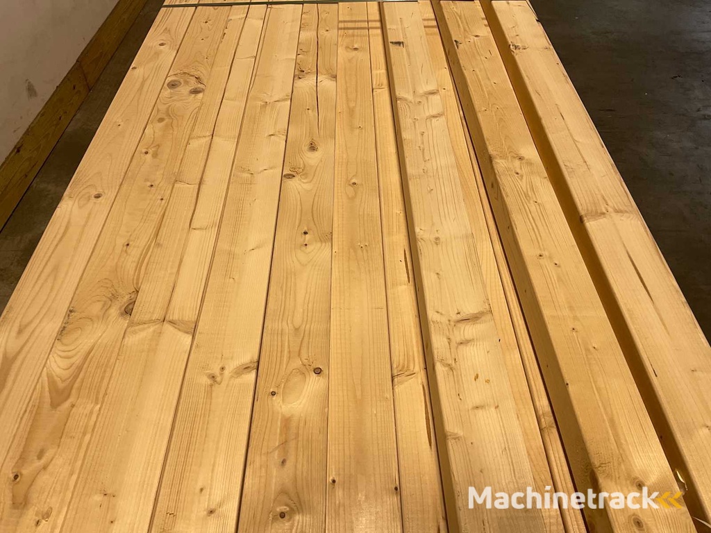 Vuren balk geschaafd 540x10x6,3 cm (50x)