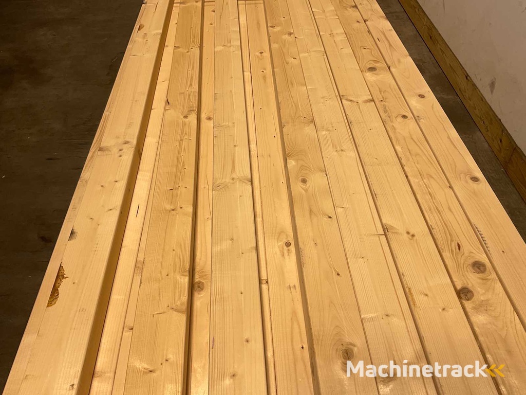 Vuren balk geschaafd 540x10x6,3 cm (50x)