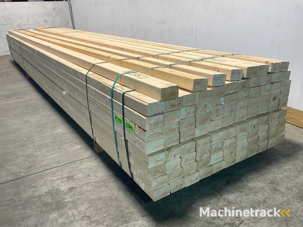 Vuren balk geschaafd 540x10x6,3 cm (50x)