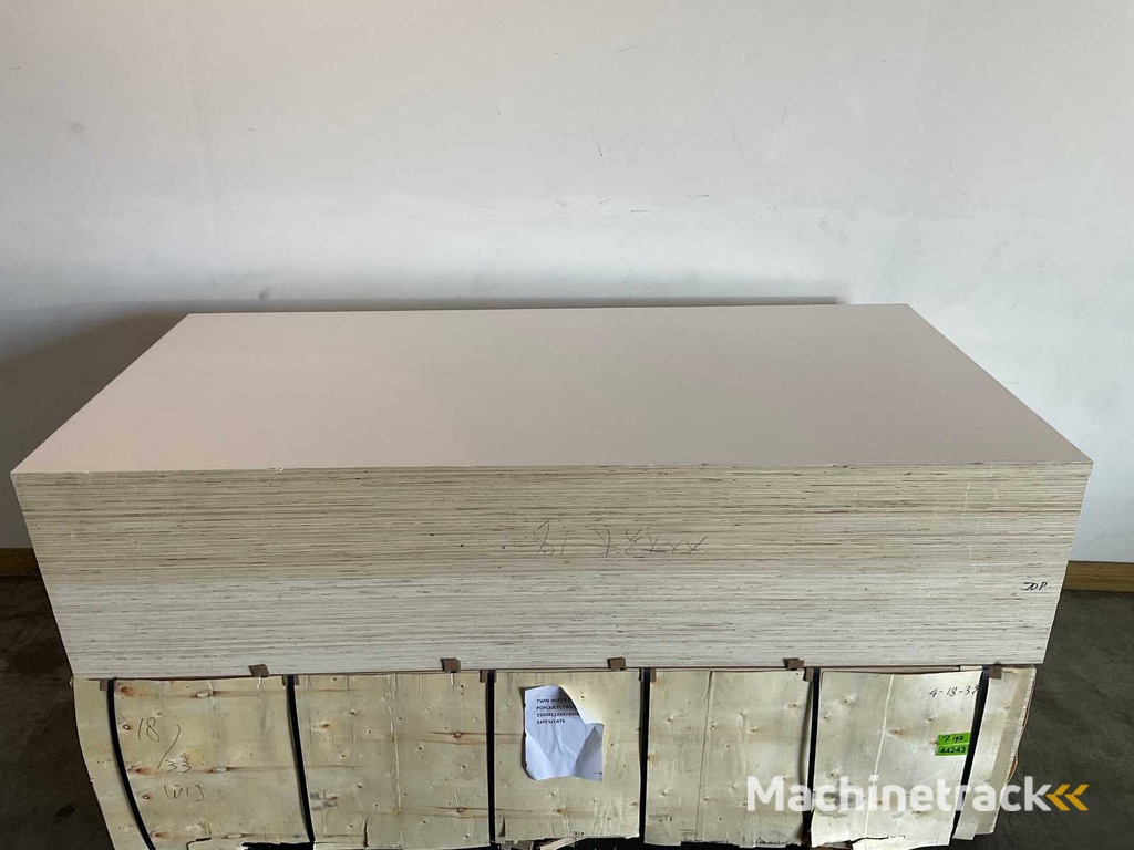 Populieren - multiplexplaat gelakt 250x122x1,8 cm (41x)