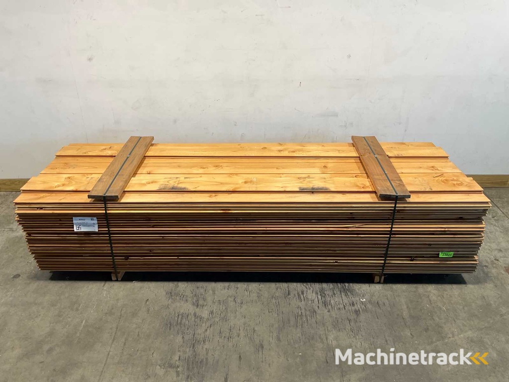 Douglas blokhutprofiel geschaafd 300x19,5x2,8 cm (108x)