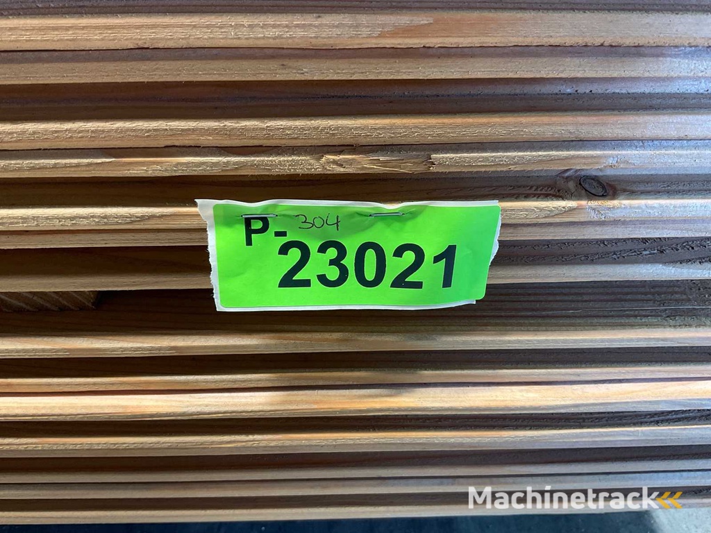 Douglas blokhutprofiel geschaafd 300x19,5x2,8 cm (108x)