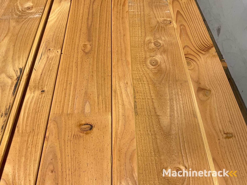 Douglas blokhutprofiel geschaafd 300x19,5x2,8 cm (108x)