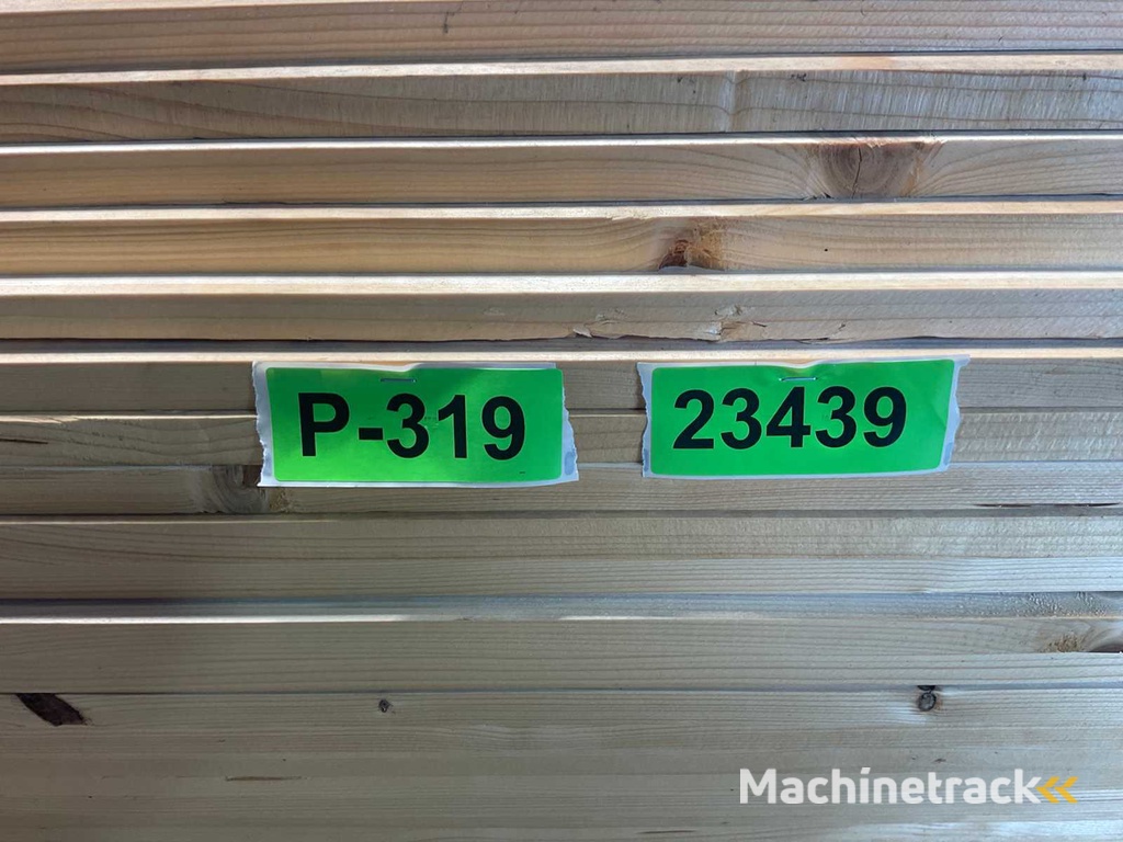 Vuren plank geschaafd 480x10x2 cm (194x)