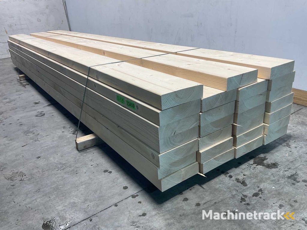 Vuren balk geschaafd 450x25x7,5 cm (20x)