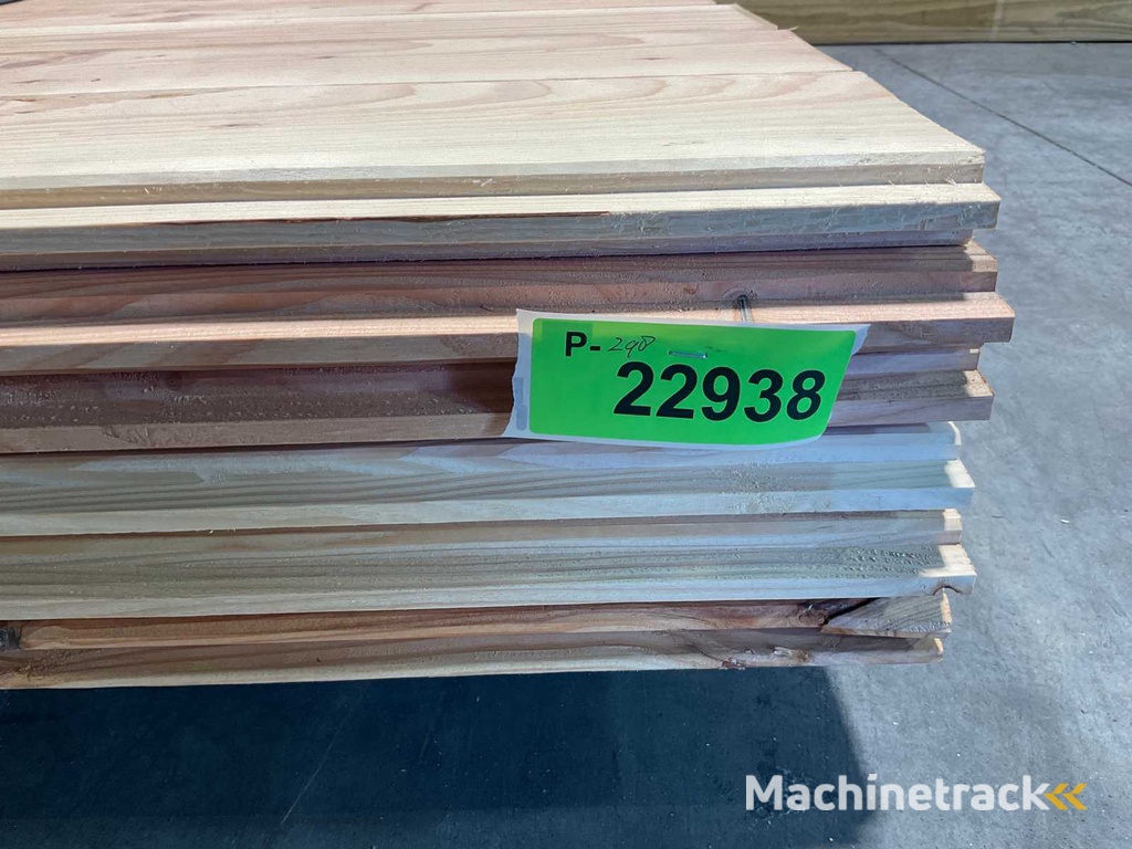 Douglas blokhutprofielplank geschaafd 300x14,5x2,8 cm (100x)