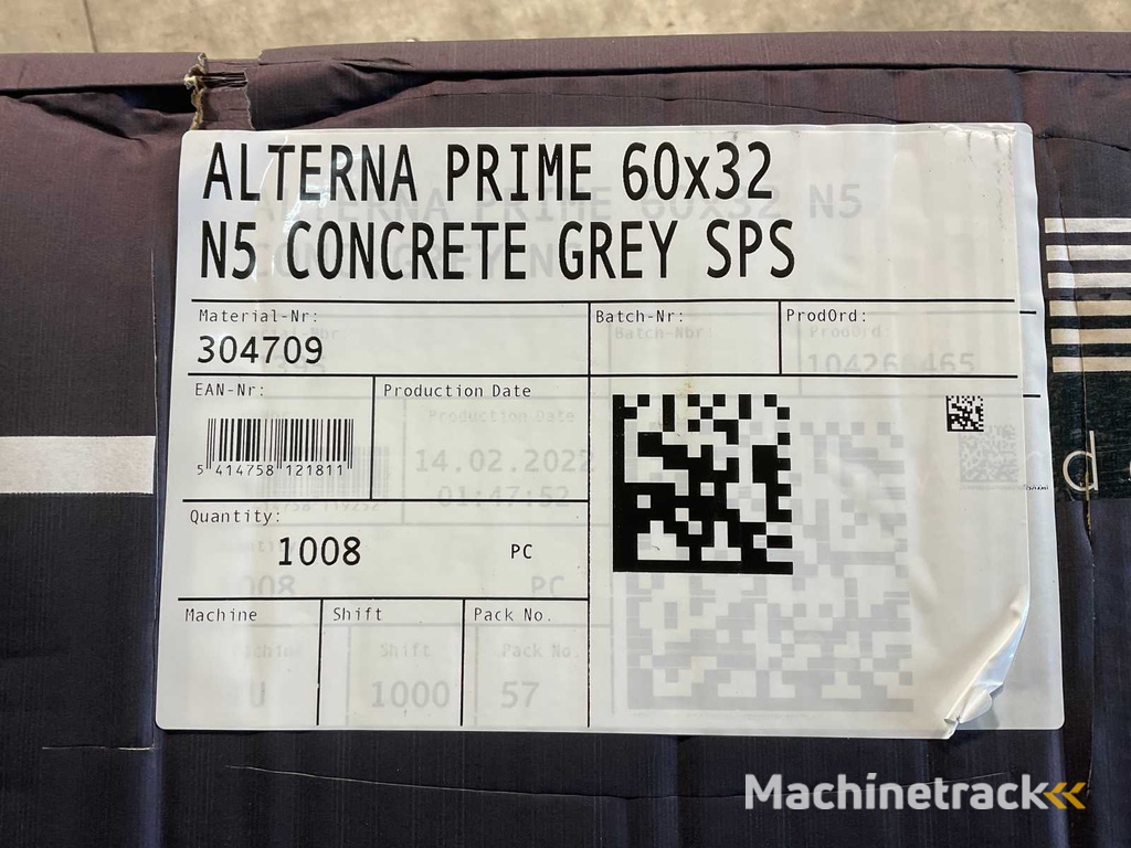 Cedral Leisteen - Brandklasse A2 - Betongrijs - 60x32 cm (1008x)
