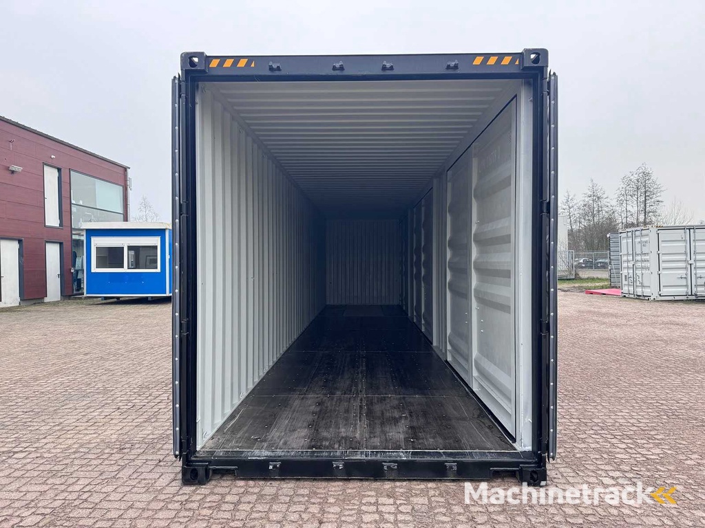 40ft High Cube HQ / 12 meter Opslagcontainer met 3 zijdeuren