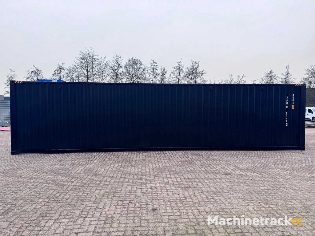 40ft High Cube HQ / 12 meter Opslagcontainer met 3 zijdeuren