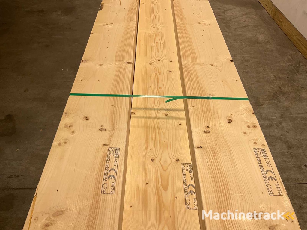 Gehobelter Fichtenbalken 510x30x10 cm (14x)