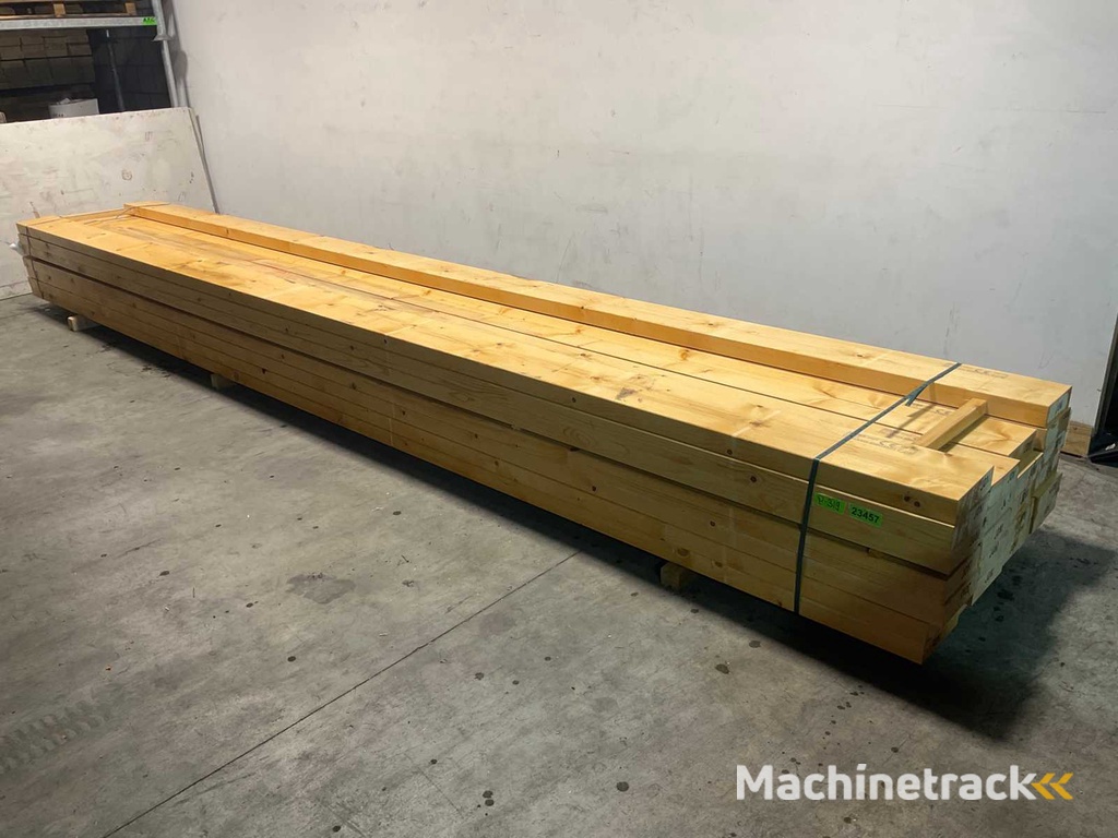 Gehobelter Fichtenbalken 630x25x7,5 cm (15x)