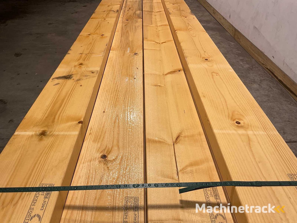 Gehobelter Fichtenbalken 630x25x7,5 cm (15x)