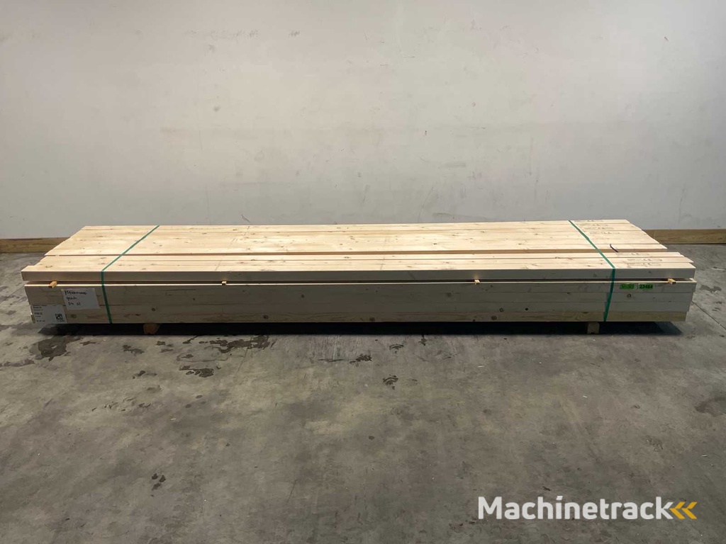 Planed spruce beam 420x10x7.5 cm (52x)