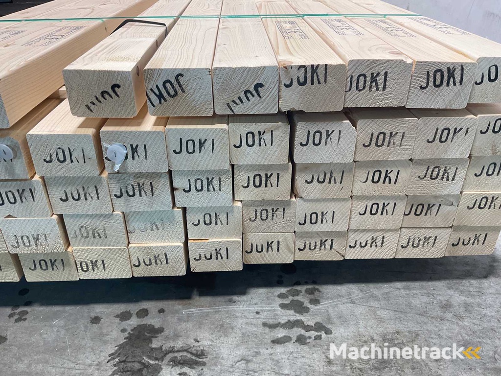 Planed spruce beam 420x10x7.5 cm (52x)