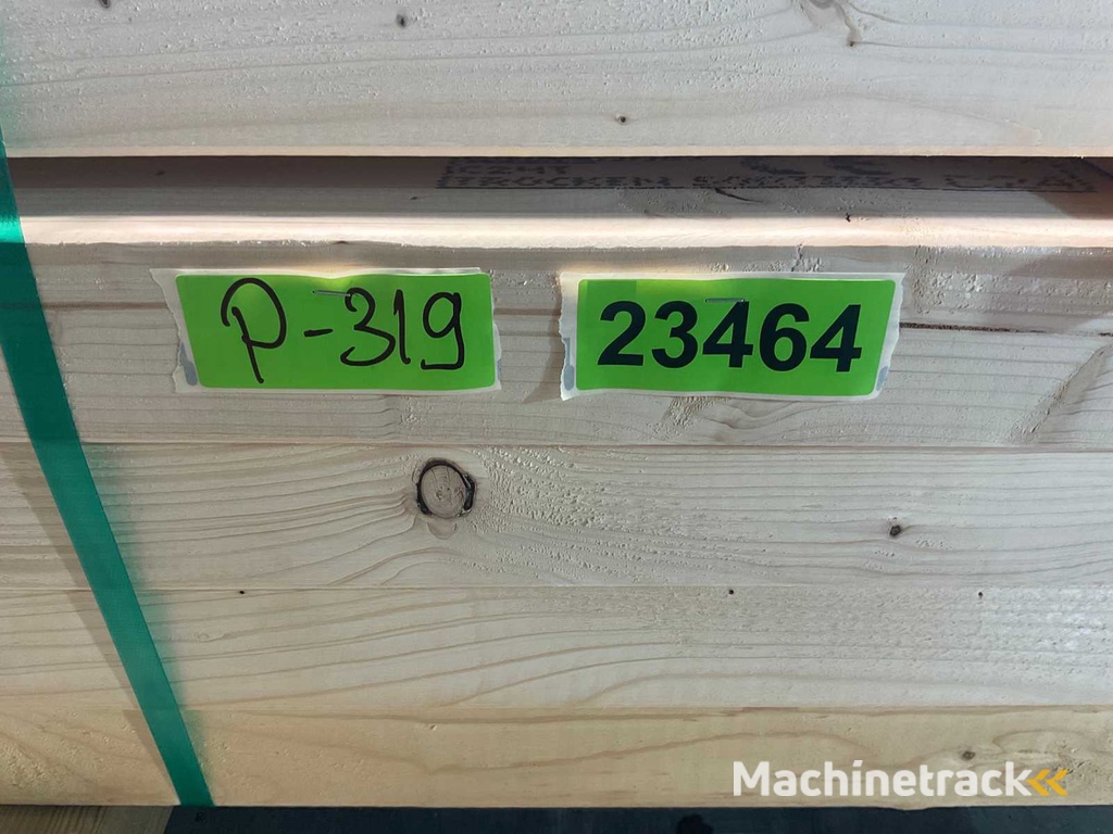 Planed spruce beam 420x10x7.5 cm (52x)