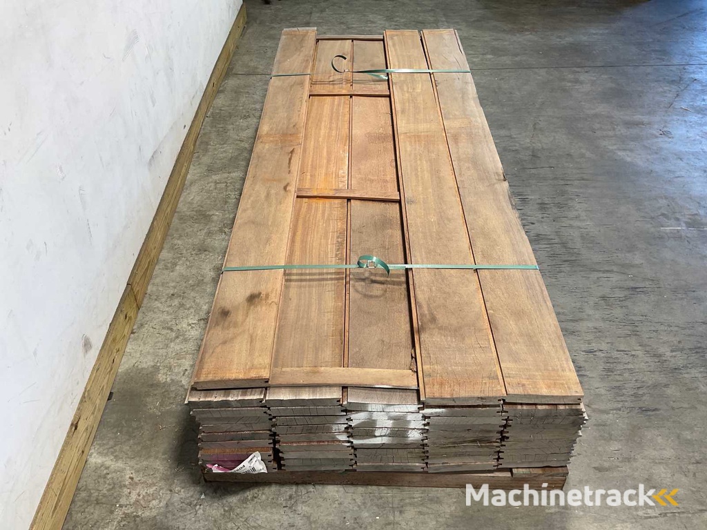 Azobé sheet pile planed 250x20x3 cm (48x)
