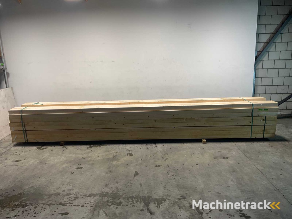 Planed spruce beam 600x30x10 cm (10x)