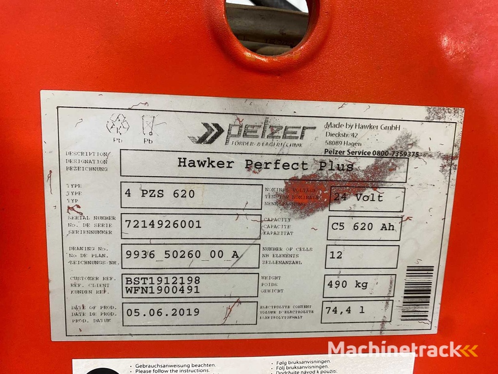 Linde - 2019 - V10-02 - Orderpicker