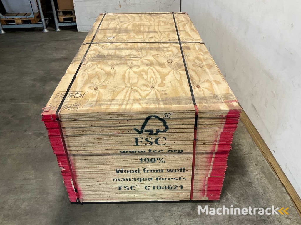 Underlayment plate with tongue and groove 2440x1220x18 mm (25x)
