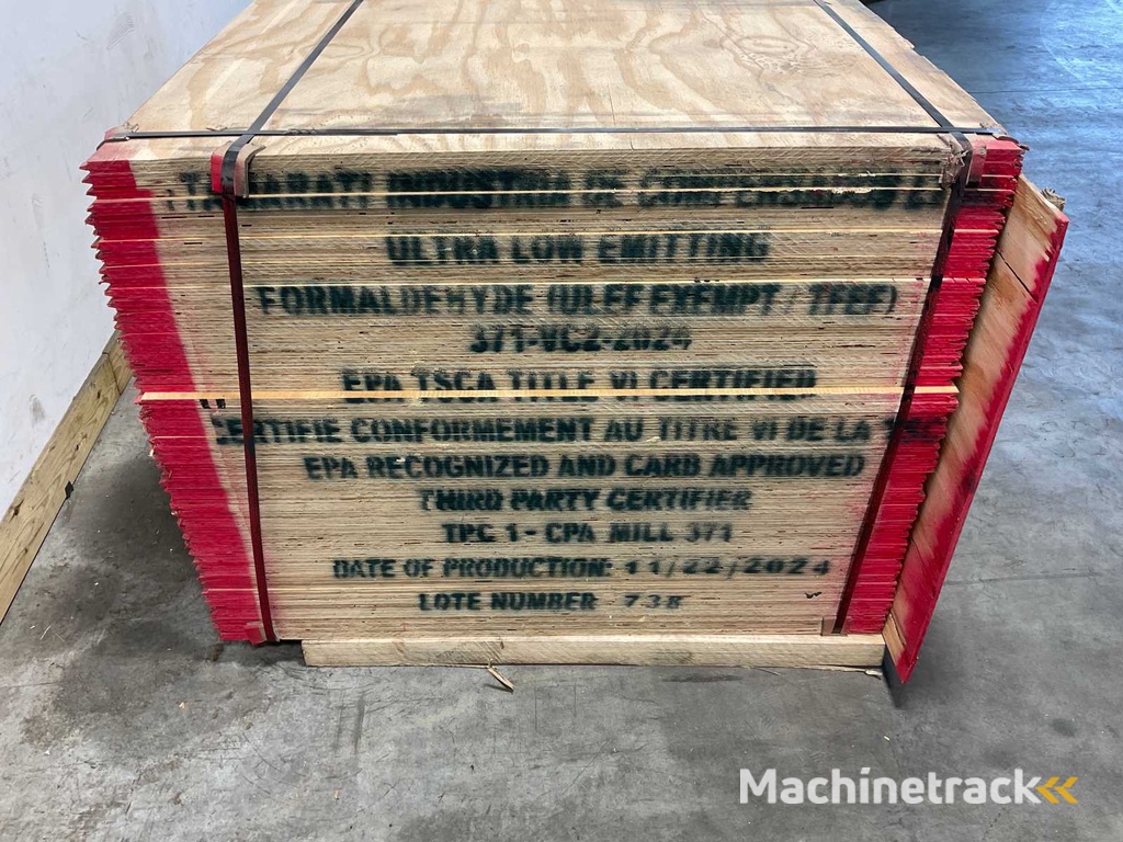 Underlayment plate with tongue and groove 2440x1220x18 mm (25x)
