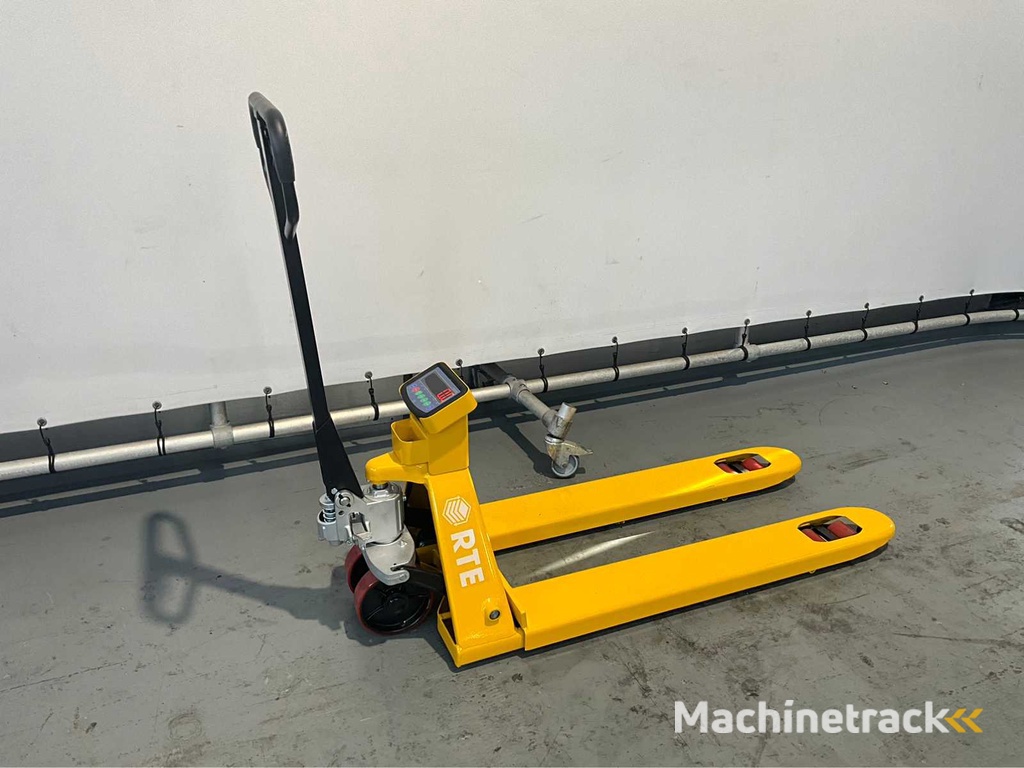 RTE - TPO 2550 5852 - Hand hydraulische palletwagen met weegfunctie