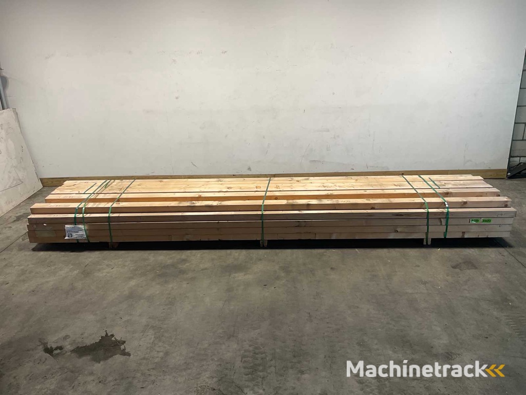 Vuren balk geschaafd 480x12,5x7,5 cm (40x)