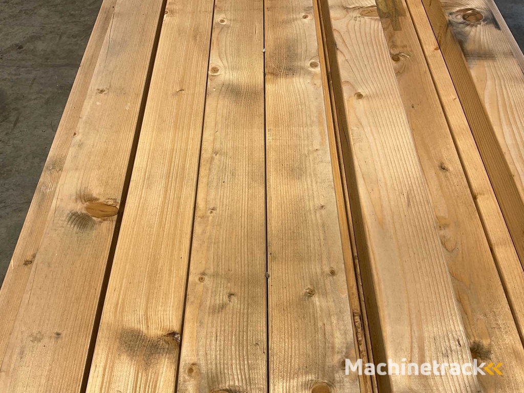 Vuren balk geschaafd 480x12,5x7,5 cm (40x)