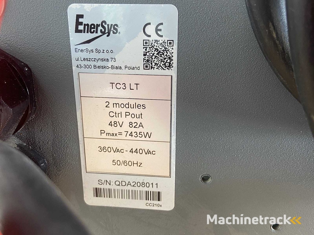 2020 Hawker LifeTech 48V 82A automatische vorkheftrucklader