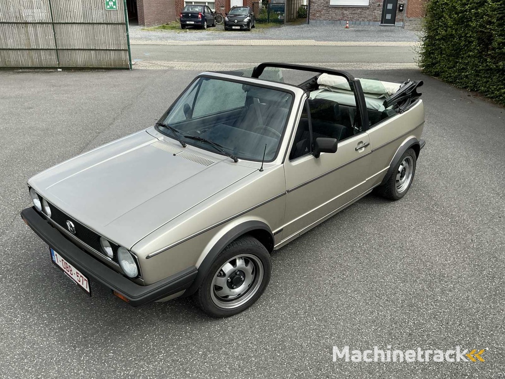 1980 Volkswagen Golf 1 Cabrio met waardeverslag!