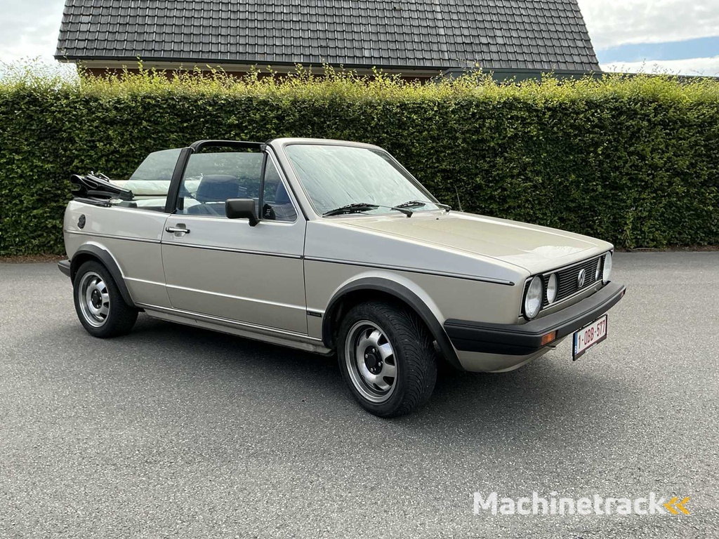 1980 Volkswagen Golf 1 Cabrio met waardeverslag!