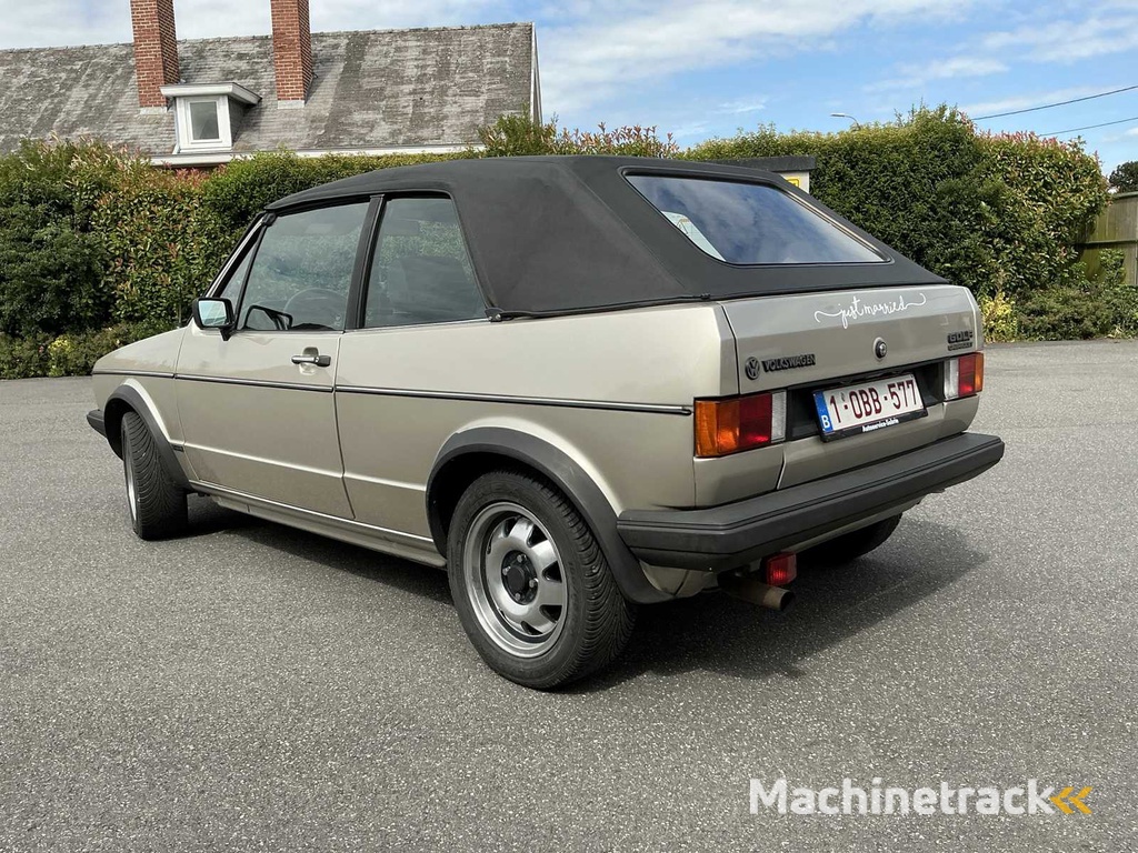 1980 Volkswagen Golf 1 Cabrio met waardeverslag!