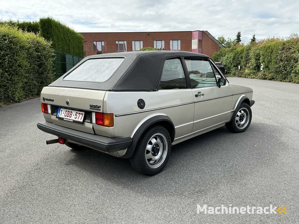 1980 Volkswagen Golf 1 Cabrio met waardeverslag!