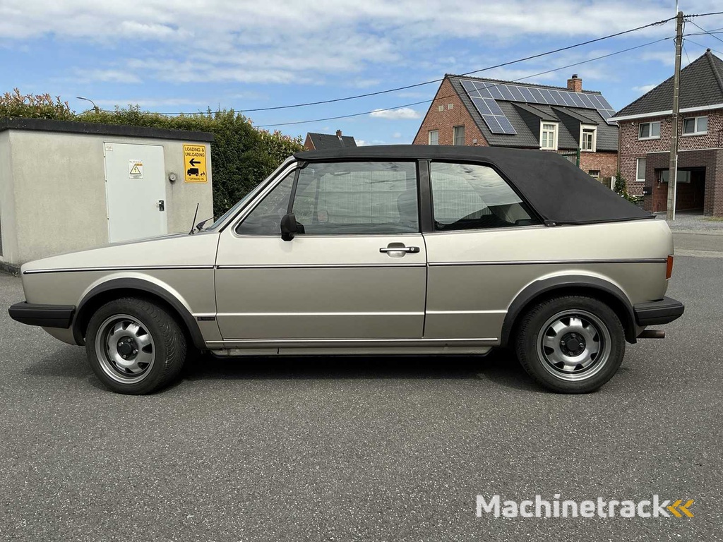 1980 Volkswagen Golf 1 Cabrio met waardeverslag!