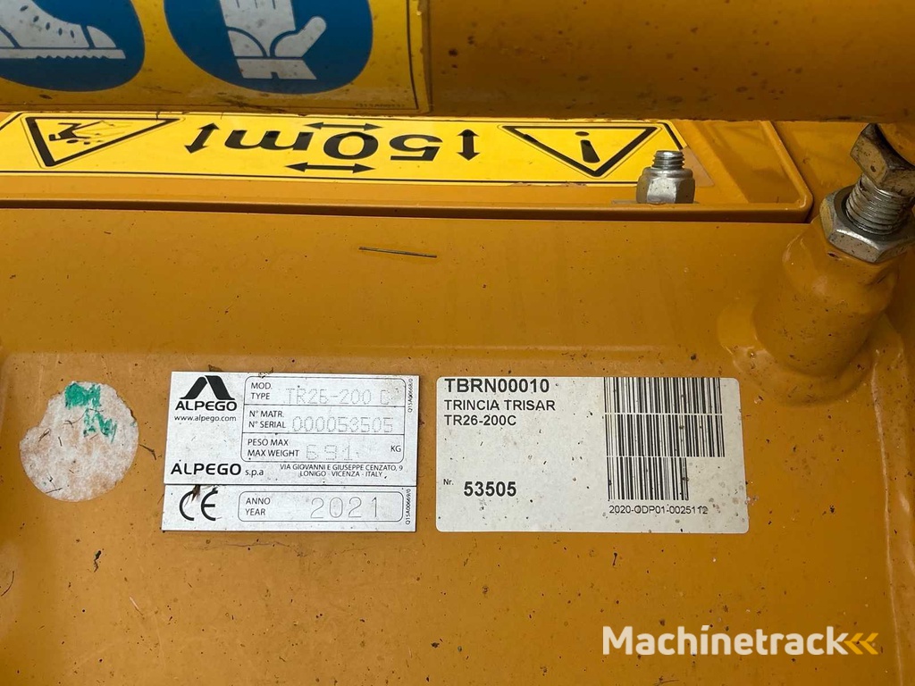 Alpego TR26 Flail Mower