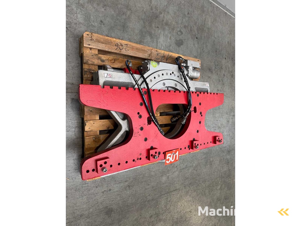 2018 FEM3 Durwen DG45 5.000kg Draaibare Klem Roterend Apparaat Linde H50D E50 H50T