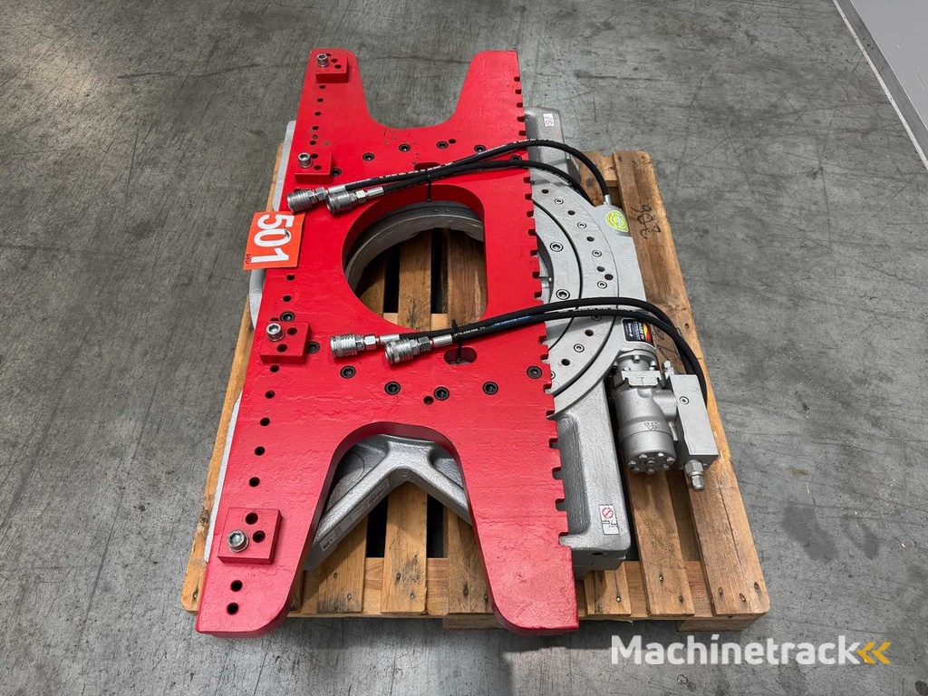 2018 FEM3 Durwen DG45 5.000kg Draaibare Klem Roterend Apparaat Linde H50D E50 H50T