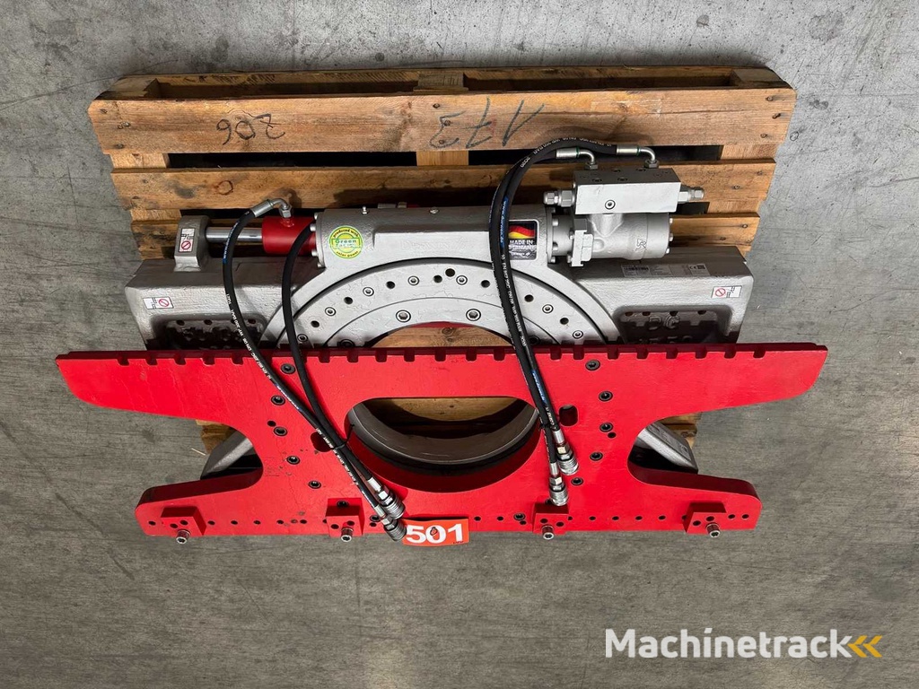 2018 FEM3 Durwen DG45 5.000kg Draaibare Klem Roterend Apparaat Linde H50D E50 H50T