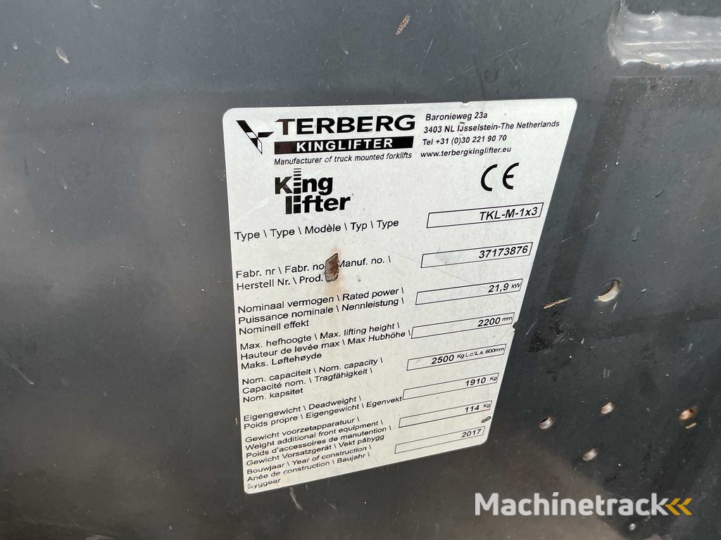 Terberg Kinglifter - TKL-M-1x3 - meeneemheftrucks - 2017