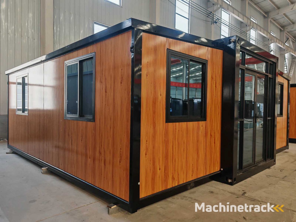 2025 Rhino-Houses 36,5 m2 Bruin 2 slaapkamers, badkamer en keuken Mobiele woonunit / Tiny house