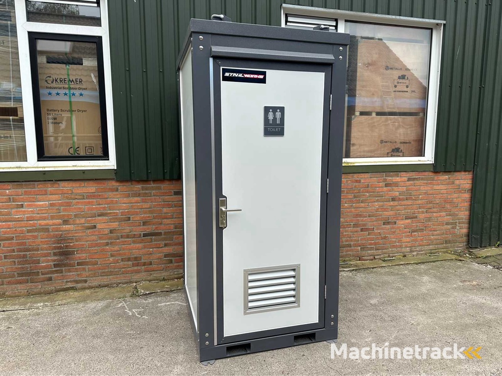 2024 Stahlworks Single 1310x1100x2360 Sanitairunit / Toiletunit