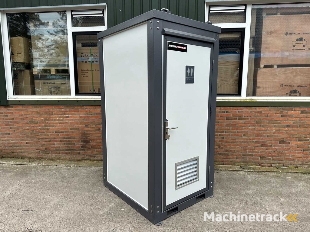 2024 Stahlworks Single 1310x1100x2360 Sanitairunit / Toiletunit