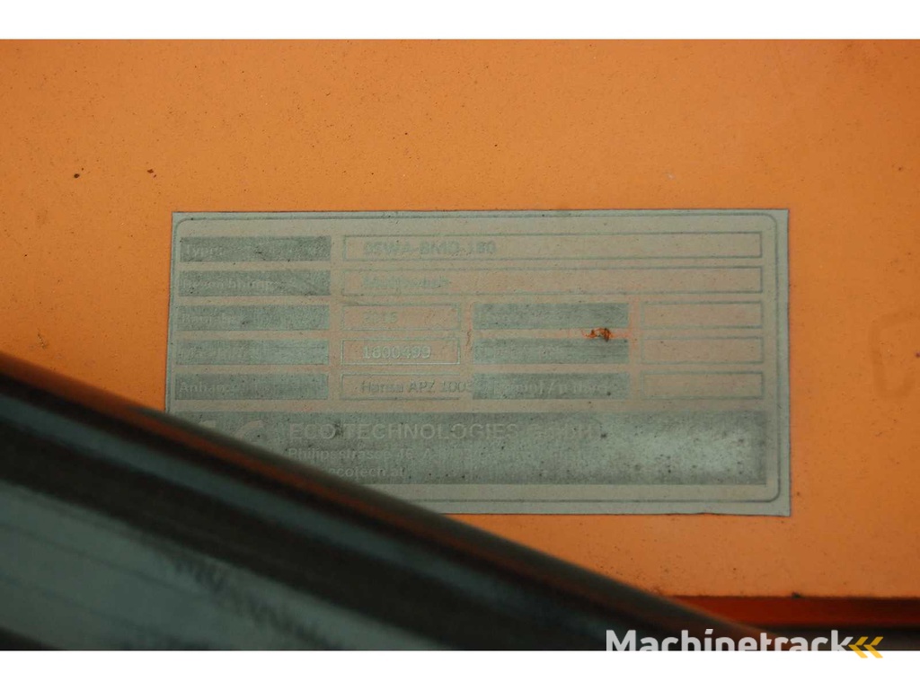 Ecotech - SWA-BMD-180 - Schwemmbalken - 2016