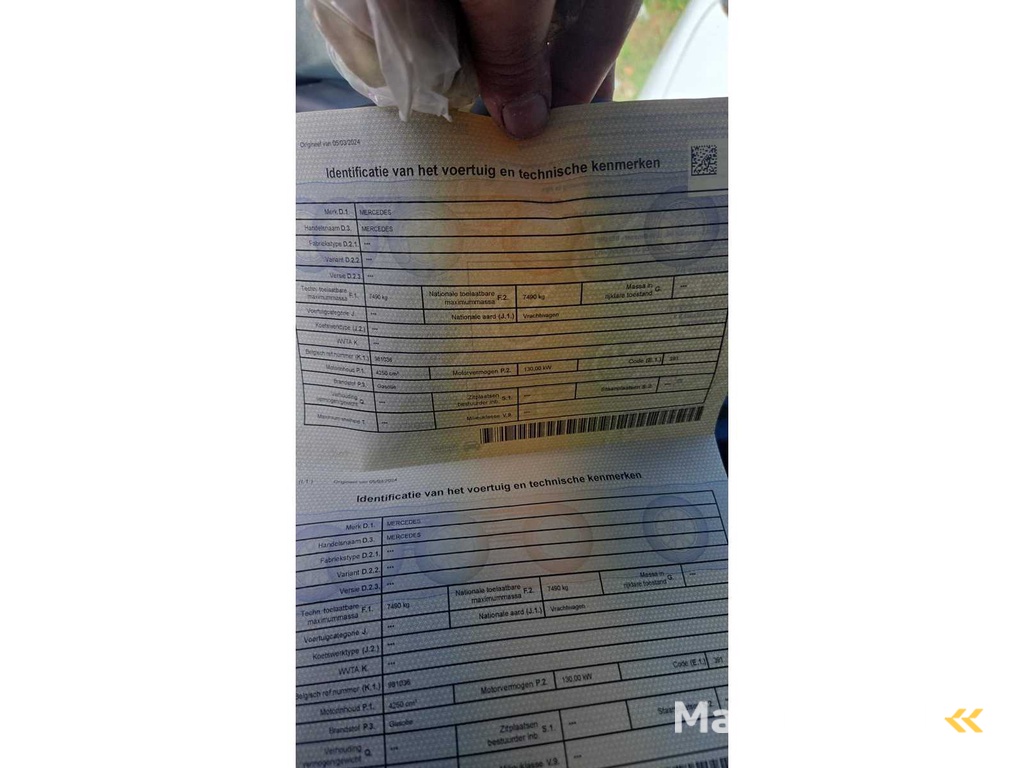 1999 Mercedes-Benz Atego depannagewagen / autotransporter