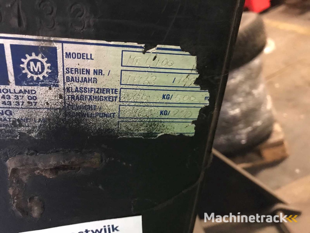 Mandiger - mfl100 - Kopfklemme für Gabelstapler