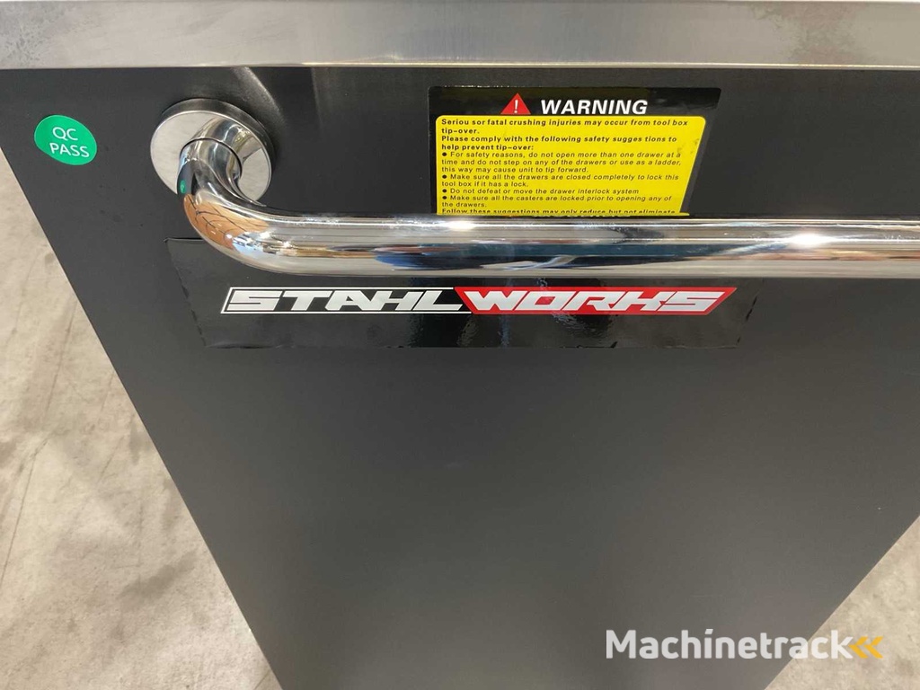 Stahlworks Edelstahl 10-15 0/C Werkbank